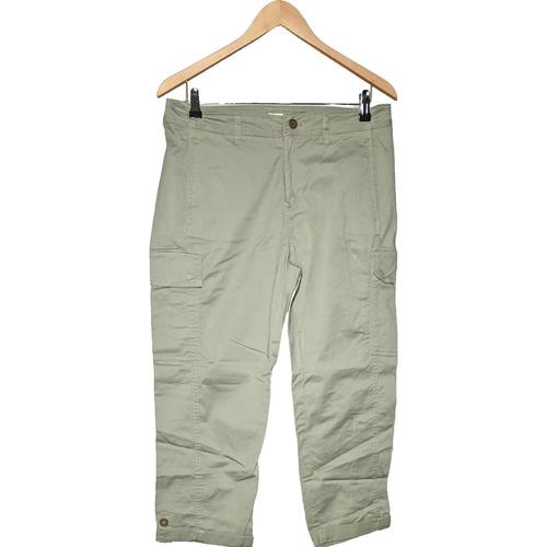 Pantalon vert outlet camaieu